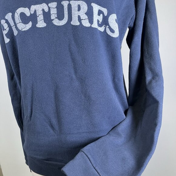 Junk Food No Pictures Influencer Celebrity Off Shoulder Sweater Medium Retro - Picture 6 of 8